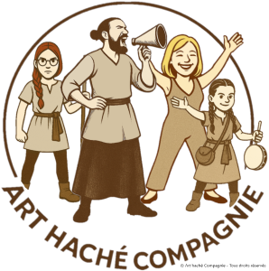 Logo sur fond